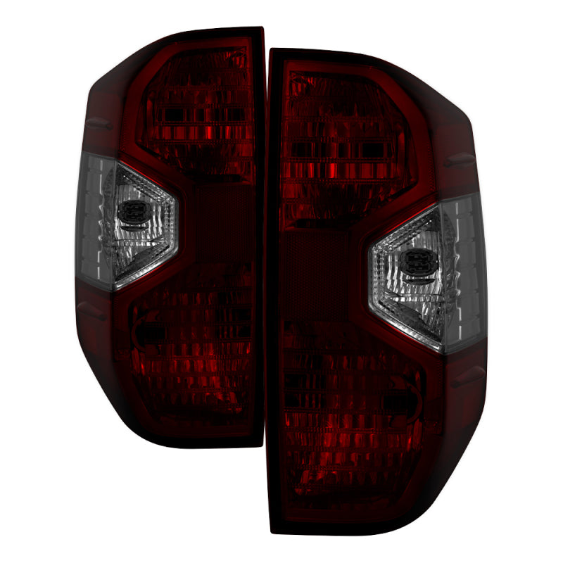 xTune Toyota Tundra 14-17 OEM Style Tail Lights - Dark Red  ALT-JH-TTU14-OE-RSM.