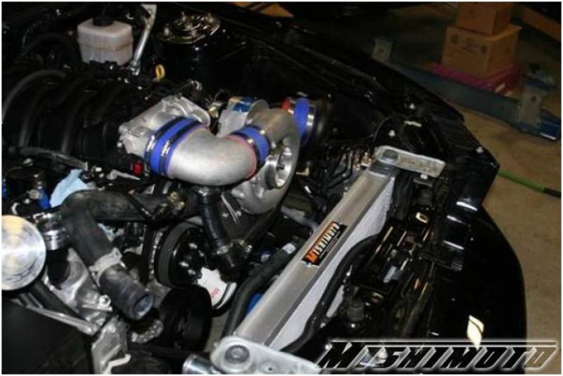 Mishimoto 05+ Ford Mustang Manual Aluminum Radiator.