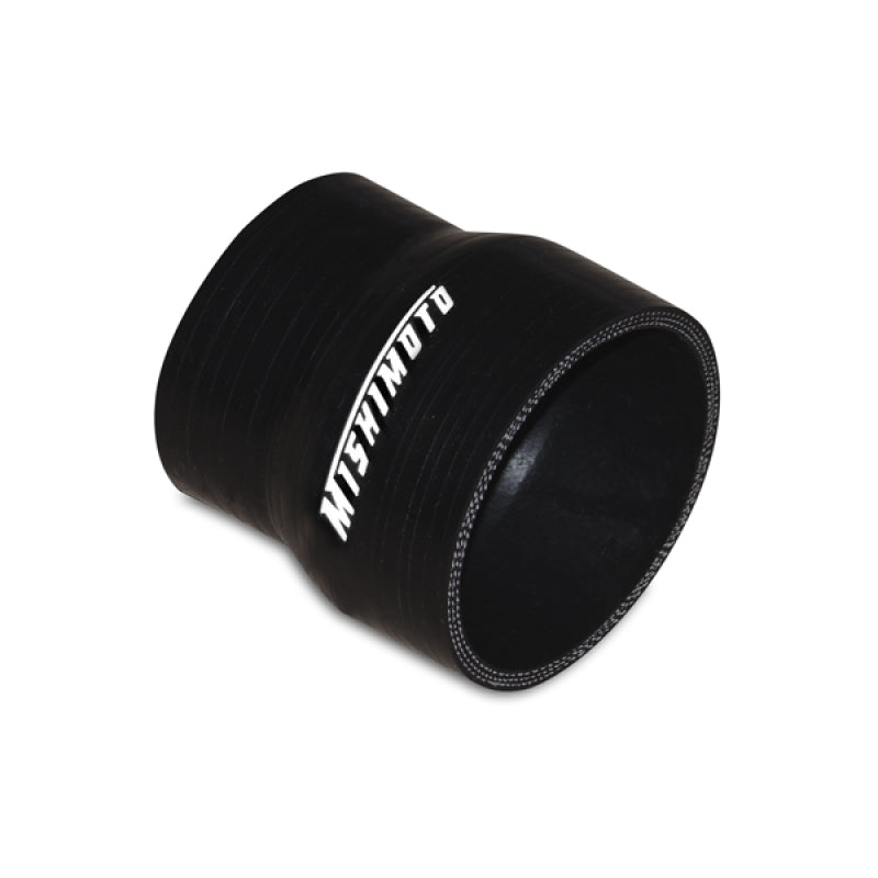 Mishimoto 2.25 to 2.5 Inch Black Transition Coupler.