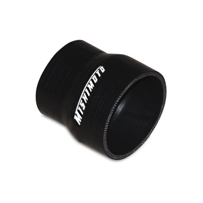 Mishimoto 2.25 to 2.5 Inch Black Transition Coupler.