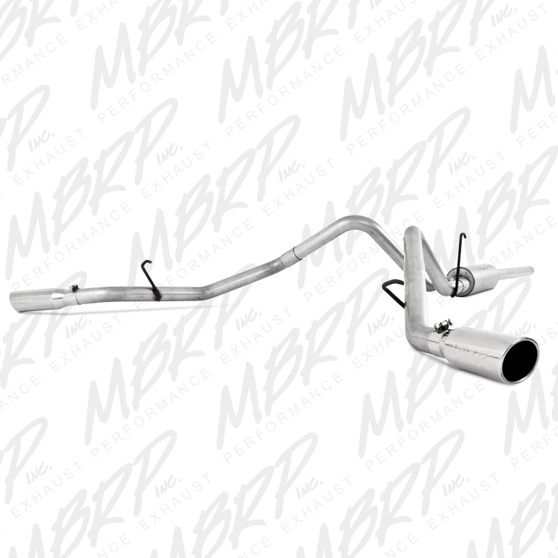 MBRP 2006-2008 Dodge Ram Hemi 1500 5.7L SC/CC-SB Cat Back Dual Split Side.