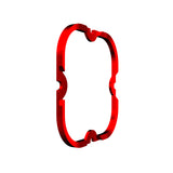 KC HiLiTES FLEX ERA 4 Color Bezel Ring Red (ea).