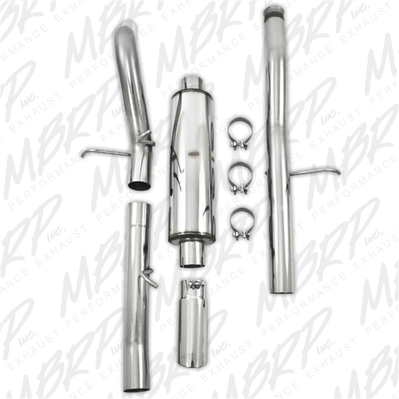 MBRP 2009 Chev/GMC Yukon XL/Avalanche 5.3/6.0 L Cat Back Single Side.