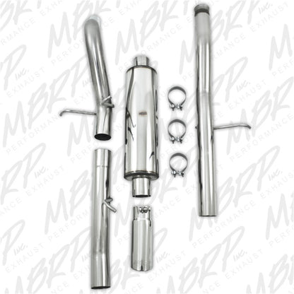 MBRP 2009 Chev/GMC Yukon XL/Avalanche 5.3/6.0 L Cat Back Single Side.