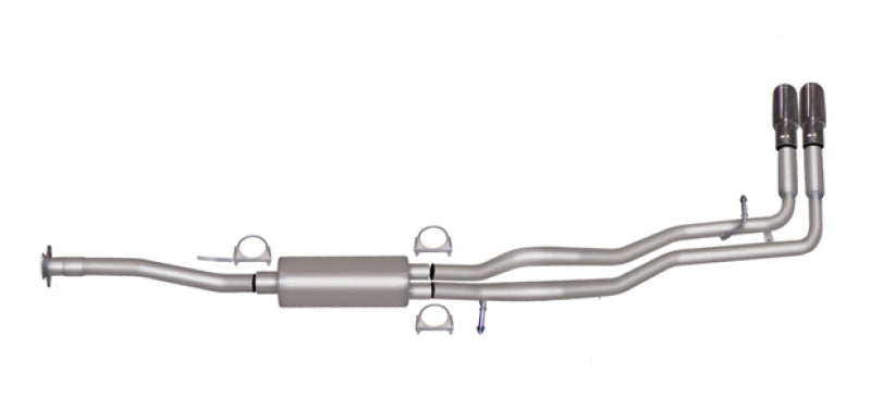 Gibson 15-18 Chevrolet Colorado LT 2.5L 2.25in Cat-Back Dual Sport Exhaust - Aluminized.