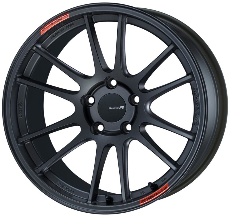 Enkei GTC01RR 18x9.5 5x114.3 35mm Offset Matte Gunmetallic Wheel *Will not fit STI*.