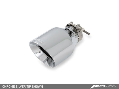 AWE Tuning Touring Catback Exhaust - Chrome 90MM Tips | 3015-22048