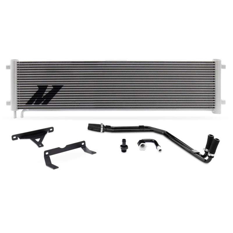 Mishimoto 17-19 Ford 6.7L Powerstroke Transmission Cooler Kit Silver.