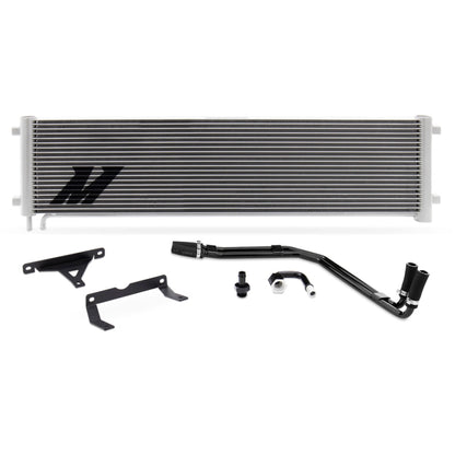 Mishimoto 17-19 Ford 6.7L Powerstroke Transmission Cooler Kit Silver.