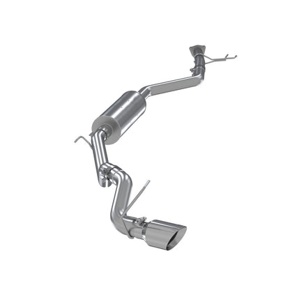 MBRP 17-20 Honda Ridgeline 3.6L Aluminized Steel 2.5in. Cat-Back Exhaust - Single Side.
