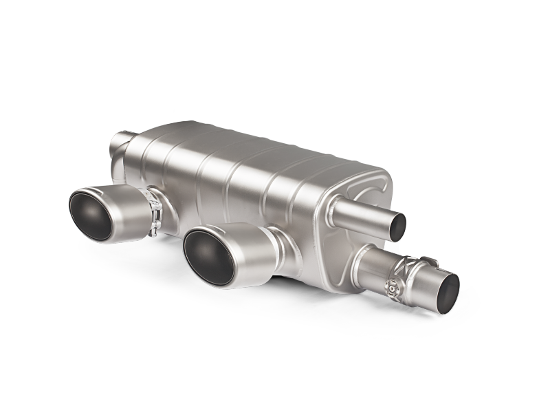 Akrapovic 16-17 Porsche 911 Carrera S/4/4S/GTS (991.2) Slip-On Line (Titanium) w/ Titanium Tips.