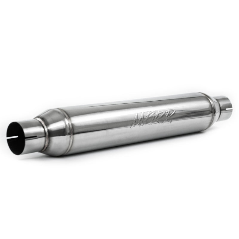 MBRP Universal Resonator 2.5in inlet/outlet 22in body 26in overall T304.