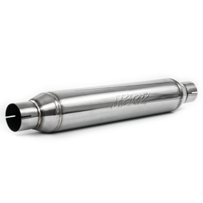 MBRP Universal Resonator 2.5in inlet/outlet 22in body 26in overall T304.