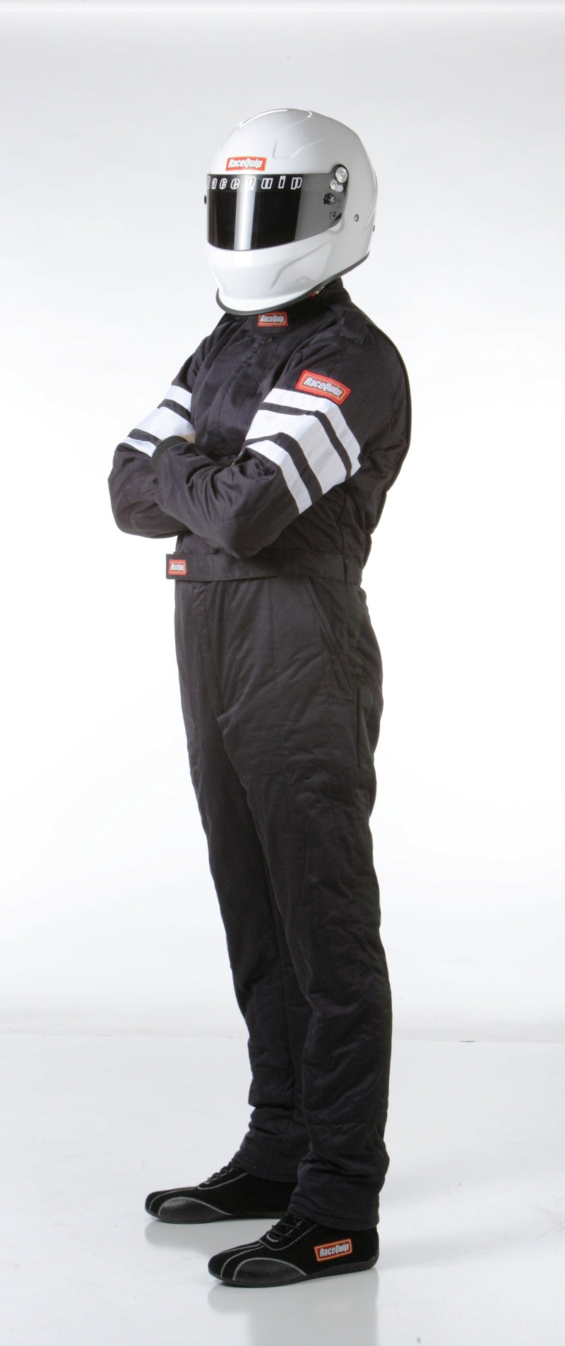 RaceQuip Black SFI-5 Suit - Large.