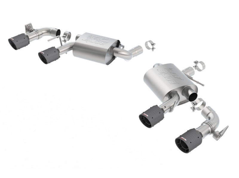 Borla 2016 Chevy Camaro SS V8 AT/MT ATAK Rear Section Exhaust with Dual Mode Valves.