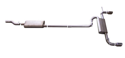 Gibson 07-14 Ford Edge SE 3.5L 2.5in Cat-Back Dual Split Exhaust - Aluminized.