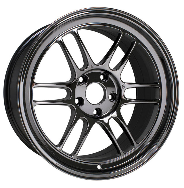Enkei RPF1 17x9.5 5x114.3 18mm Offset 73mm Bore SBC Wheel.