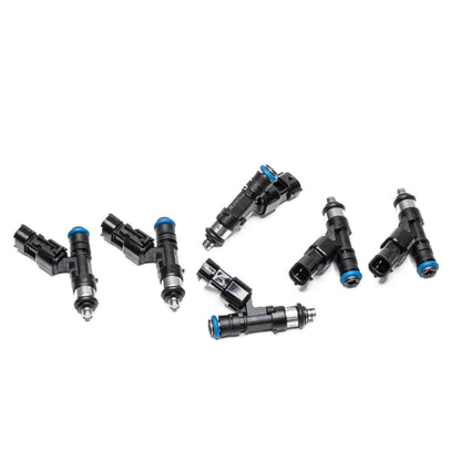 DeatschWerks 02-14 WRX / 07-15 STi / 07-12 LGT EJ20/EJ25 650cc Top Feed Injectors - Set of 4.
