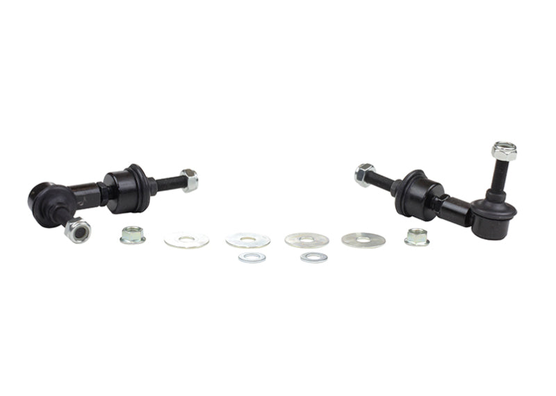 Whiteline 5/05+ Ford Focus / 04+ Mazda 3 BK Rear Swaybar Link Kit H/Duty Adj Steel Ball.