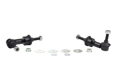 Whiteline 5/05+ Ford Focus / 04+ Mazda 3 BK Rear Swaybar Link Kit H/Duty Adj Steel Ball.