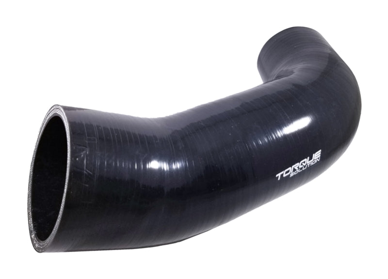 Torque Solution Turbo Inlet Hose Black: 2015+ VW Golf/GTI/Golf R (MK7) / 2015+ Audi A3/S3.