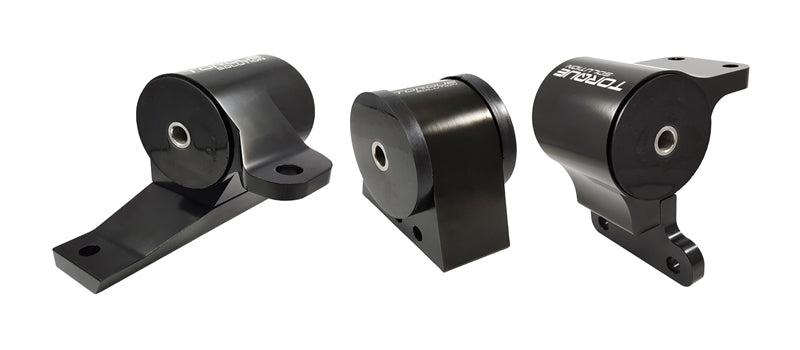 Torque Solution 3pc Front Aluminum Engine Mount Kit: Mitsubishi Lancer/Ralliart/Evolution X 2008-15.