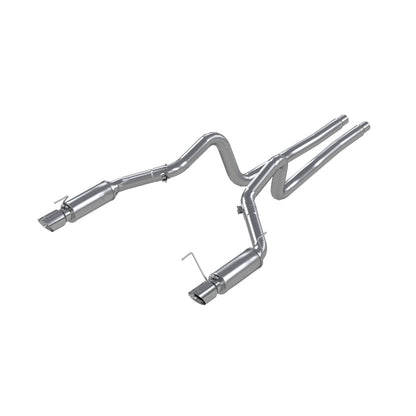 MBRP 05-09 Ford Shelby GT500 / GT Dual Split Rear Race Version, T409 4in Tips Exhaust System.