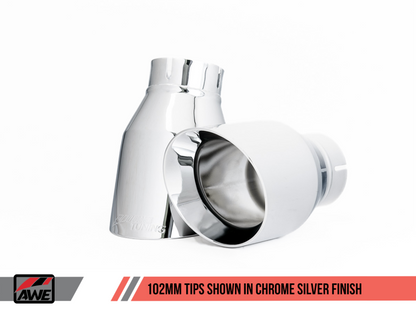 AWE Tuning Touring Catback Exhaust - Polished Tips | 3015-32098