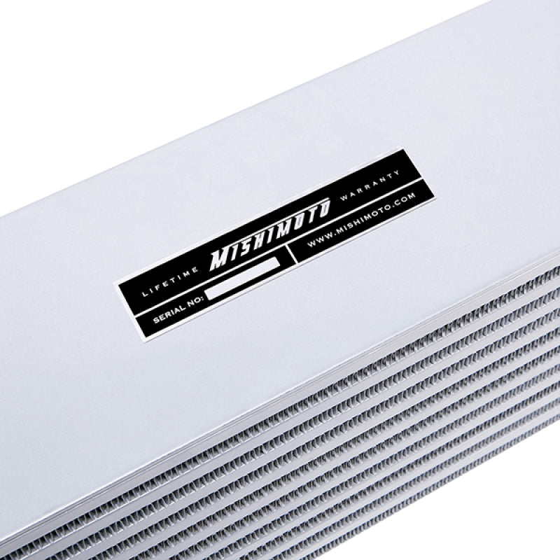 Mishimoto 2015 Ford Mustang EcoBoost Front-Mount Intercooler - Silver.