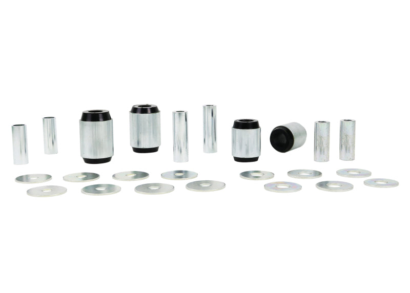 Whiteline Plus 02-09 Lexus GX470 / 06+ Toyota FJ Cruiser Fr C/A - Lwr Inner Front & Rear Bushing Kit.