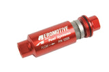 Aeromotive In-Line Filter - AN-10 size - 40 Micron SS Element - Red Anodize Finish.