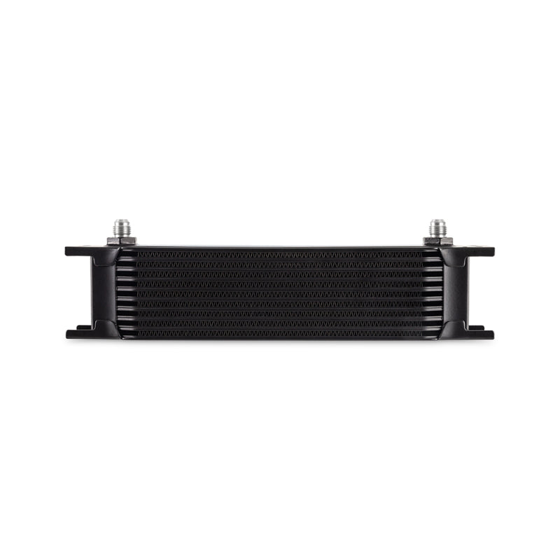 Mishimoto Universal - 6AN 10 Row Oil Cooler - Black.