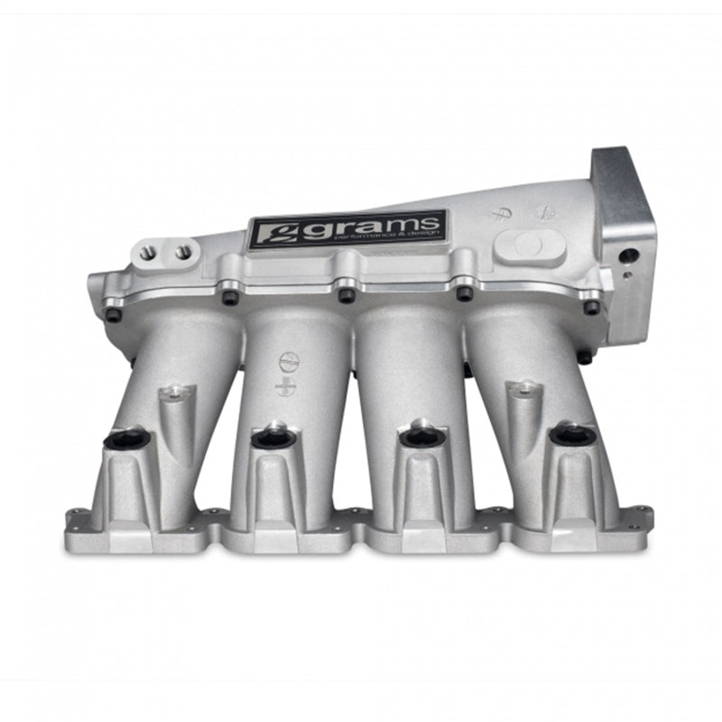Grams Performance VW MK4 Large Port Intake Manifold - Raw Aluminum.