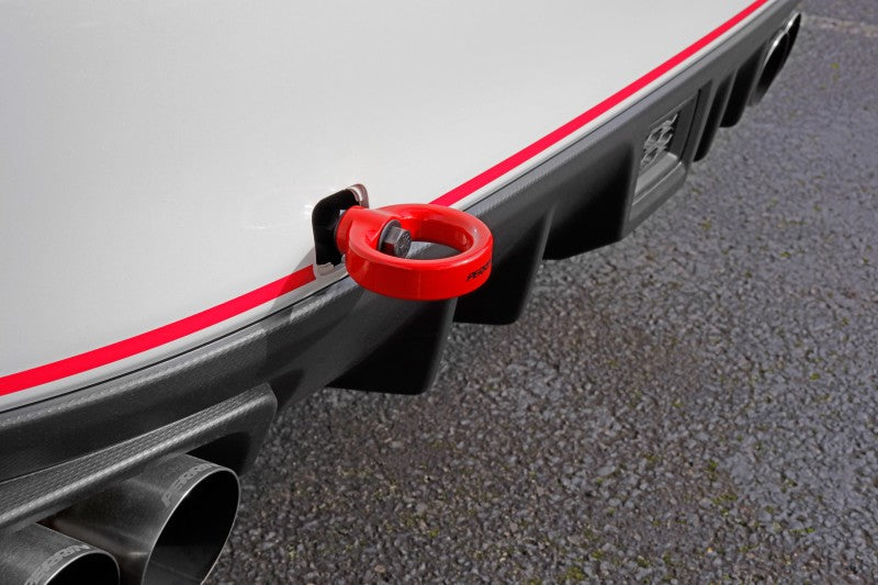 Perrin 15-19 Subaru WRX/STI Tow Hook Kit (Rear) - Red.