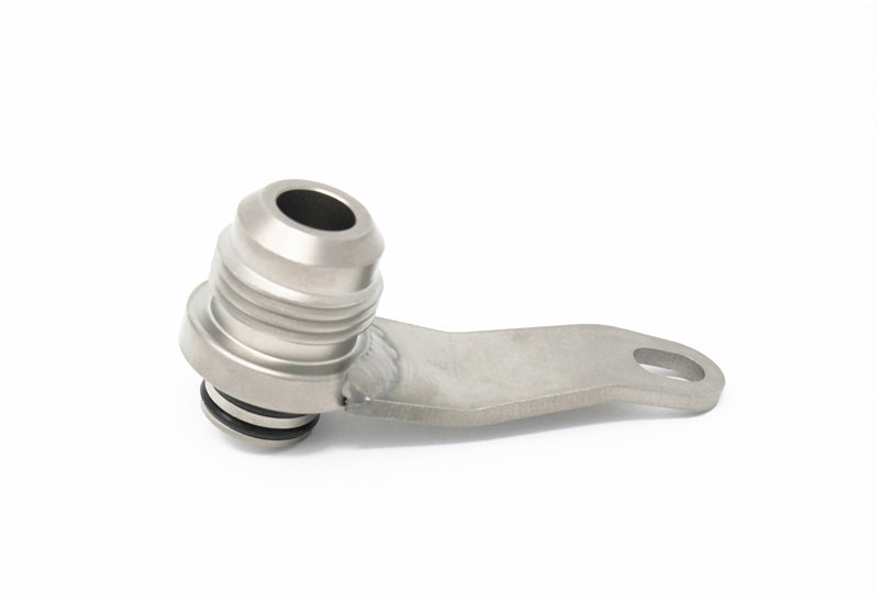 Torque Solution -10AN Turbo Oil Return Fitting Subaru EJ All Years.