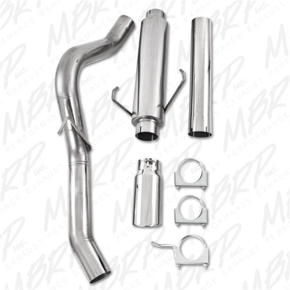 MBRP 2004.5-2007 Dodge 2500/3500 Cummins 600/610 Cat Back Single Side.