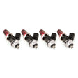 Injector Dynamics 2600-XDS Injectors - 48mm Length - 11mm Top - S2000 Lower Config (Set of 4).