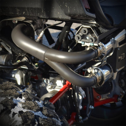 MBRP 19-20 Honda Talon Dual Slip-On Exhaust System w/Performance Muffler.