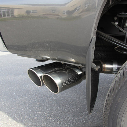 MBRP 2015 Ford F250/350/450 6.7L 4in Filter Back Dual Single Side Exit 5in Tips T409 Exhaust.