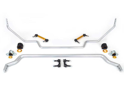 Whiteline 09-14 Nissan GT-R Front and Rear Swaybar Kit.