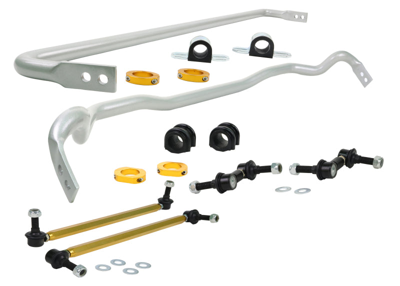 Whiteline 10-14 Hyundai Genesis Coupe 2.0T / 2.0T Premium Front & Rear Sway Bar Kit.
