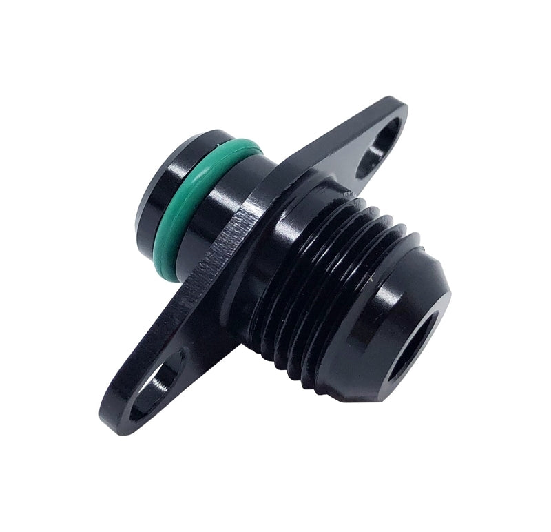 Torque Solution Mitsubishi -6AN Fuel Rail Adapter Fitting.