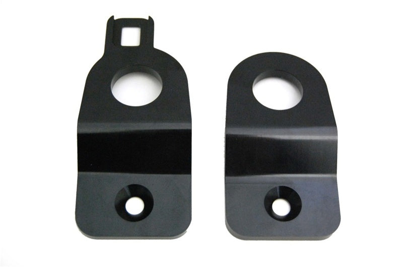 Torque Solution Black Radiator Stay Bracket: 02-07 Subaru Impreza (Inc WRX / STI).