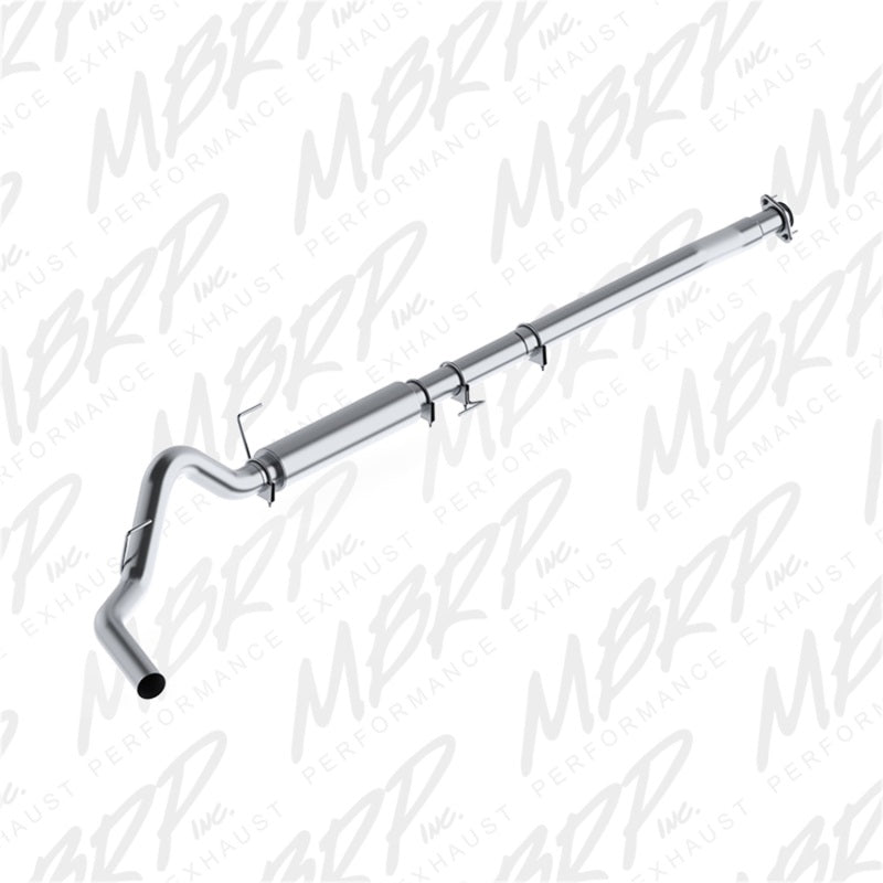 MBRP 2011-2014 Ford Ford F-150 3.5L V6 EcoBoost 4in Cat Back Single Side AL P Series Exhaust.