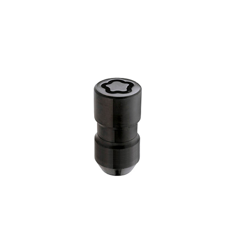 McGard Wheel Lock Nut Set - 4pk. (Cone Seat) M14X1.5 / 21mm & 22mm Dual Hex / 1.639in. L - Black.