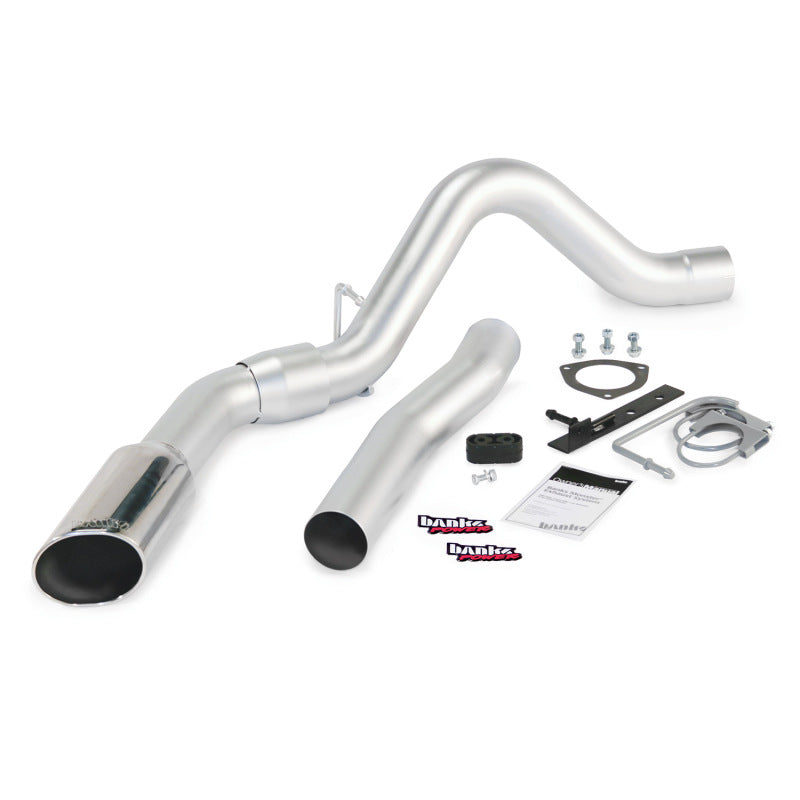Banks Power 11-14 Chev 6.6L LML ECLB/CCSB/CCLB Monster Exhaust Sys - SS Single Exhaust w/ Chrome Tip.