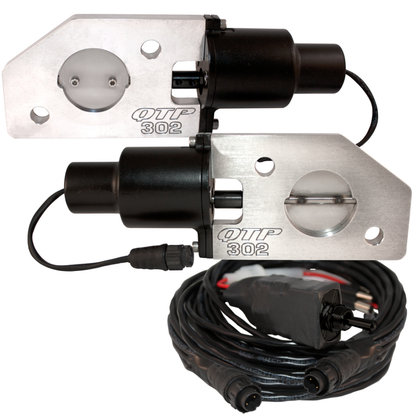 QTP 3in Bolt-On QTEC Electric Cutout Valve - Single.