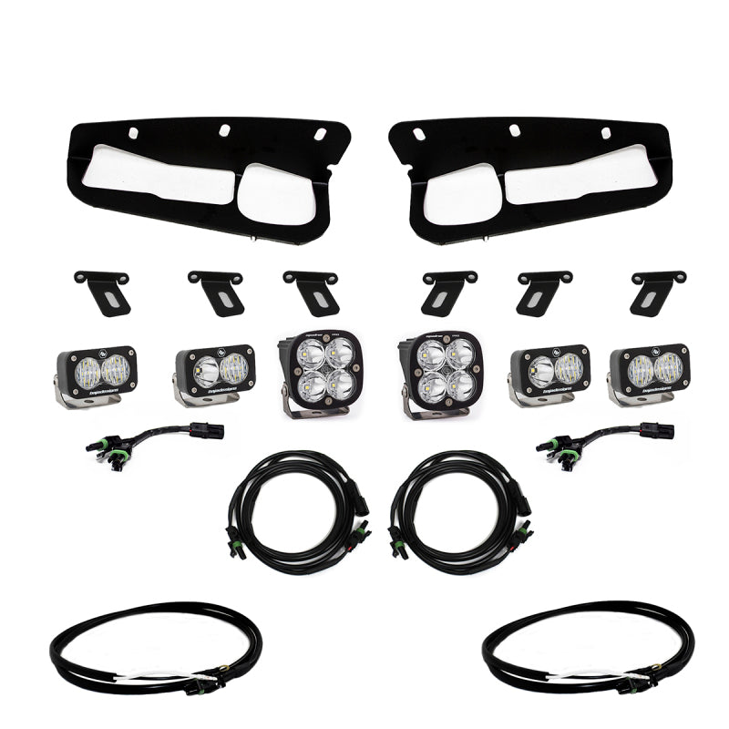 Baja Designs 2021+ Ford Bronco Fog Pocket Kit 21-Up Pro w/Upfitter.