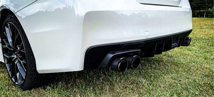 MBRP 15-19 Subaru WRX 2.0L/STI 2.5L 3in Dual Split Rear Exit w/ 3.5in Tips - T304 (Street Version).