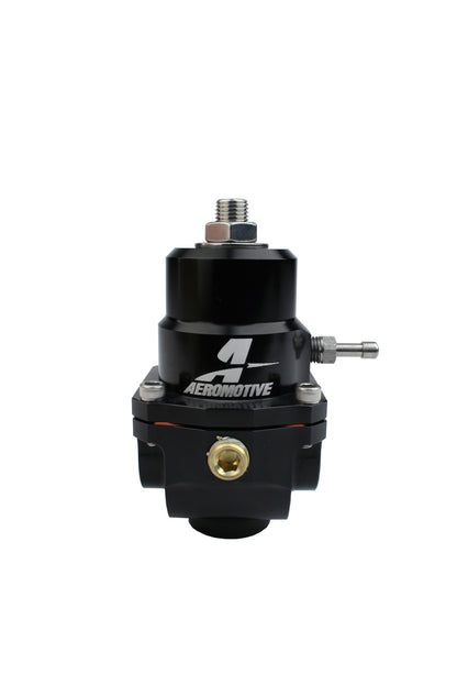 Aeromotive Adjustable Regulator - 35-75PSI - .313 Valve - (2) -08 Inlets/-08 Return.